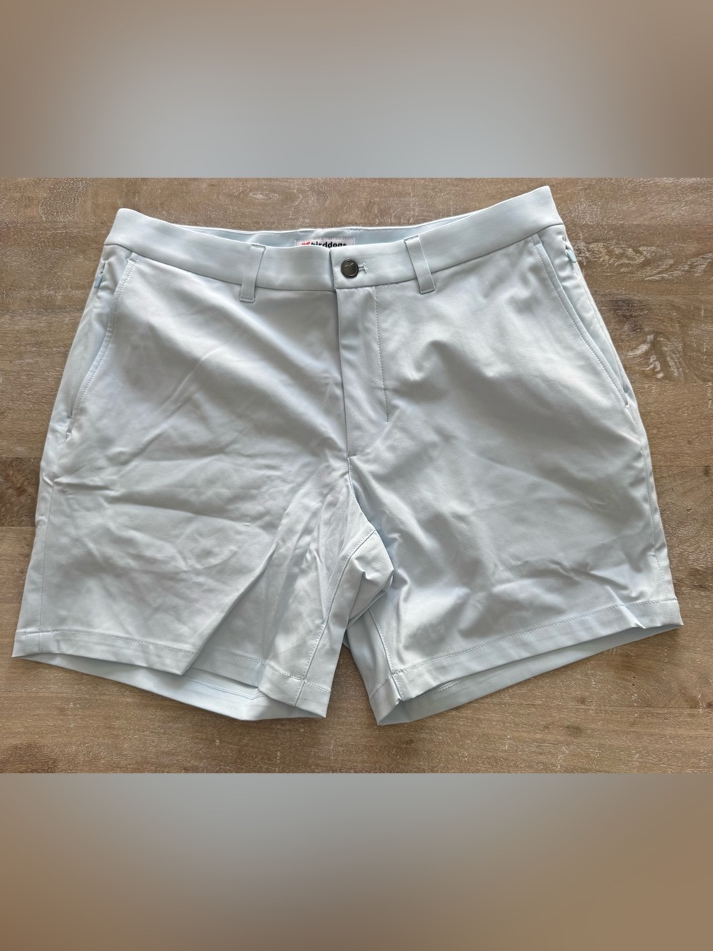 Birddogs Club Shorts Golf Shorts Light Blue New Size 32 Unlined 7” Inseam